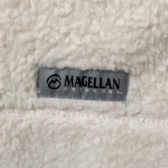 MAGELLAN OUTDOORS Sherpa Full Zip Jacket Front Pockets Girl’s Size Large - Picture 5 of 6